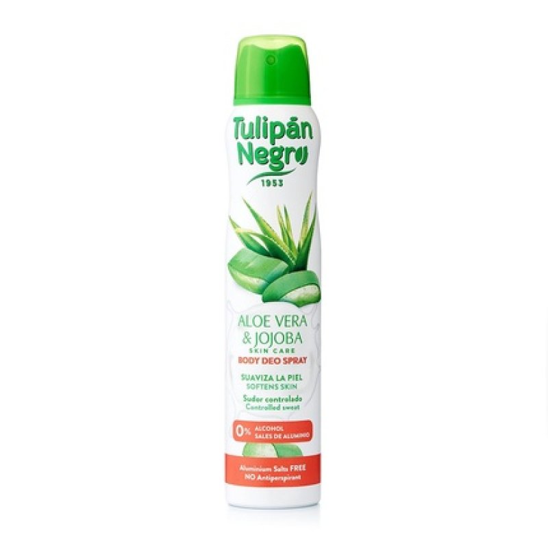 Black Tulip Aloe Vera and Jojoba Deodorant Spray 200ml