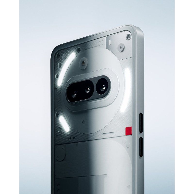 Nothing Phone (3a) 17,2 cm (6.77") Double SIM Android 15 5G USB Type-C 8 Go 128 Go 5000 mAh Blanc