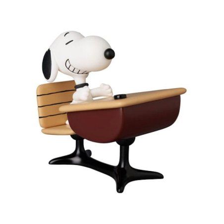 Peanuts mini figurine Medicom UDF série 18 Snoopy with desk 9 cm