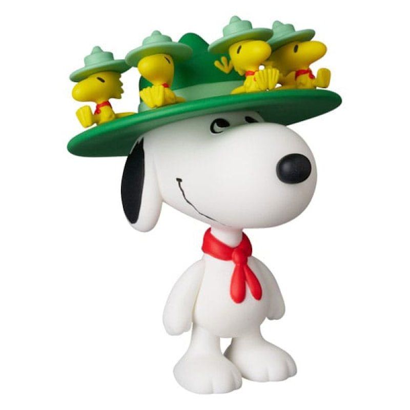 Peanuts mini figurine Medicom UDF série 18 Snoopy & Woodstock 8 cm
