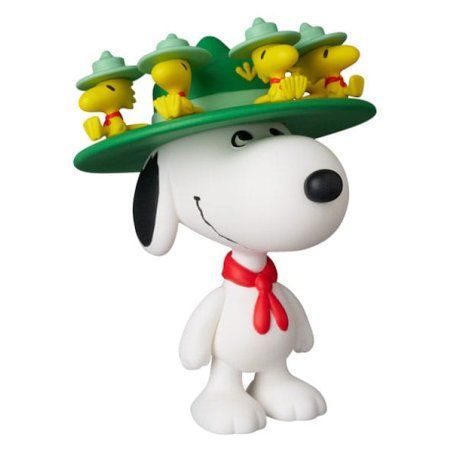 Peanuts mini figurine Medicom UDF série 18 Snoopy & Woodstock 8 cm