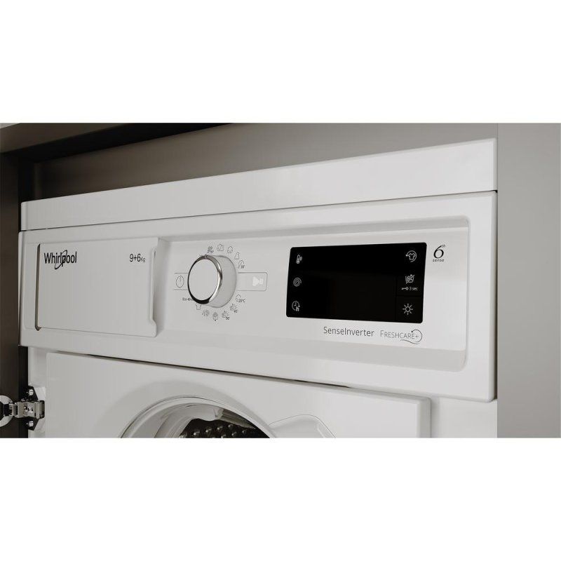 Whirlpool BI WDWG 961485 EU machine à laver avec sèche linge Intégré Charge avant Blanc D