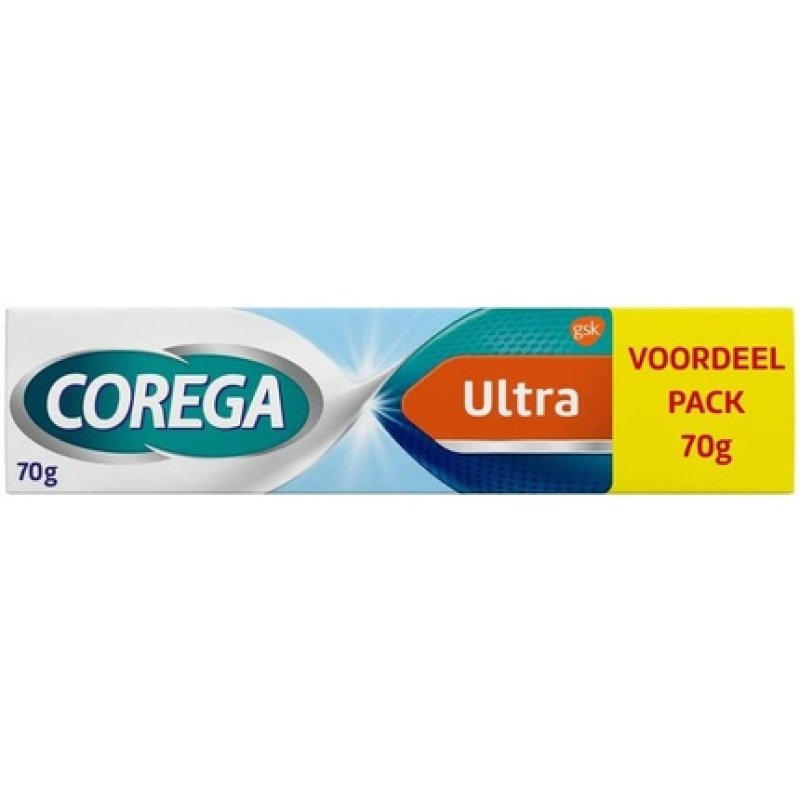 Corega Ultra Denture Adhesive Cream 70g