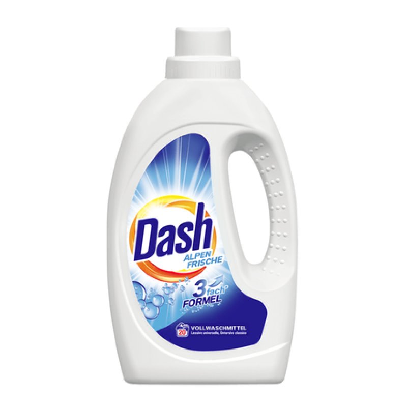 Dash Universal Laundry Detergent 20 Washes 11 Liters Alpen Fresh