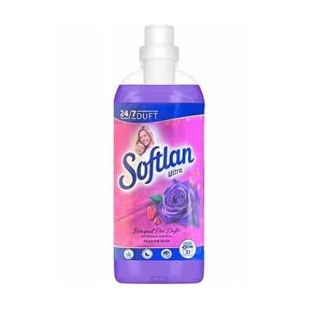 Softlan Bouquet Of Scents Fabric Softener Rose 650 Ml