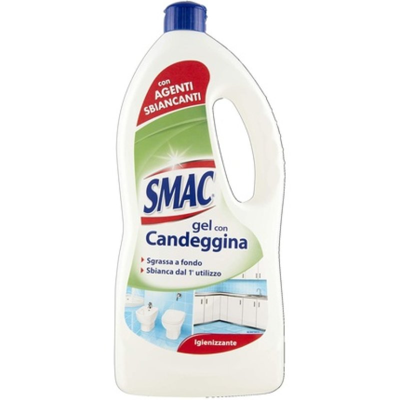 Smac Gel With Bleach, With Active Bicarbonate, 850 Ml