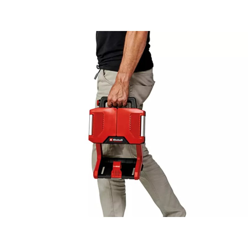 Akku-Lampe TP-CL 18/3000 Li Set - Solo (rot, ohne Akku und Ladegerrät, inkl. Stativ)