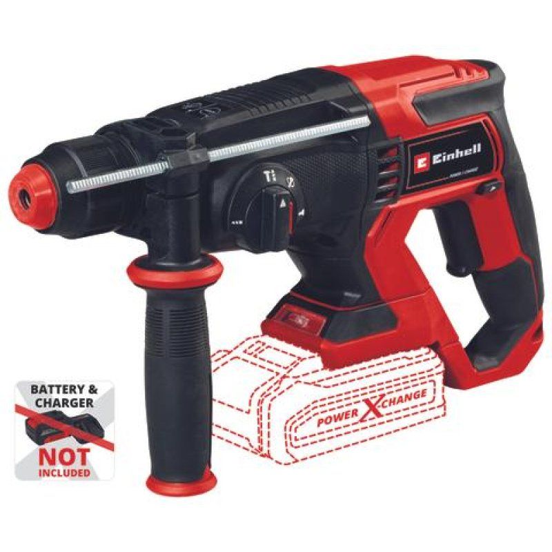 Power X-Change Akku-Bohrhammer TE-HD 18/20 Li - Solo, 18Volt (schwarz/rot, ohne Akku und Ladegerät)
