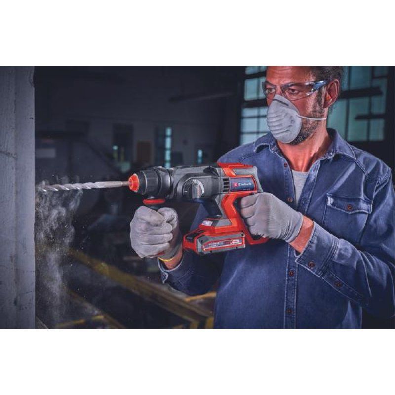 Power X-Change Akku-Bohrhammer TE-HD 18/20 Li - Solo, 18Volt (schwarz/rot, ohne Akku und Ladegerät)