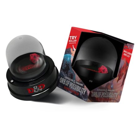 Dungeons & Dragons Rouleau à dés avec dé Orb of Possibility