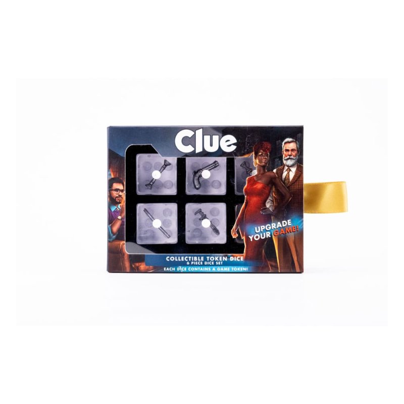 Cluedo pack dés Token Weapons
