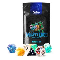 Misfit pack dés Blind Bag Display Resin assortiment (12)