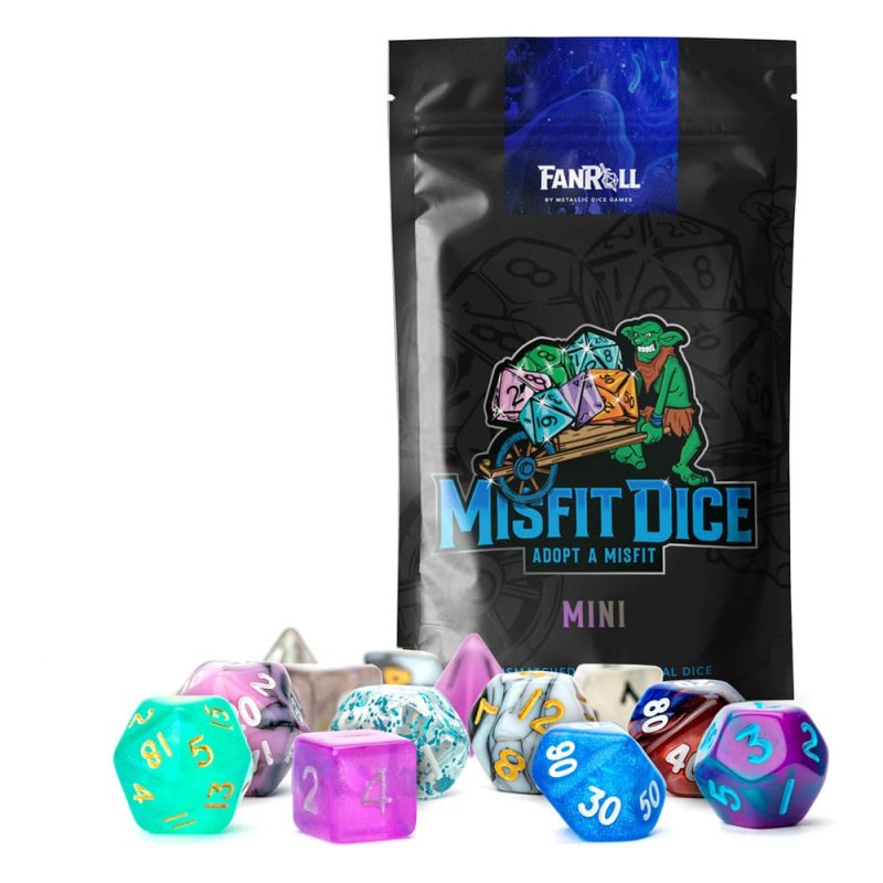 Misfit pack dés Blind Bag Display Mini 2 Pack assortiment (12)