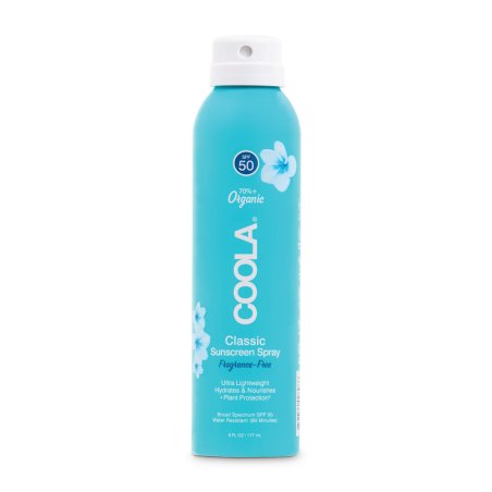 Coola Classic SPF 50 Body Sun Cream Spray 177ml Unscented