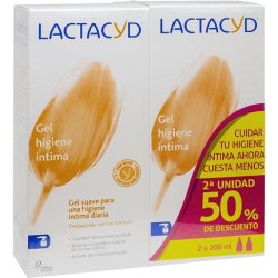 Lactacyd Daily Intimate Hygiene Gel pH Balanced Soap-Free 200ml - Pack of 2