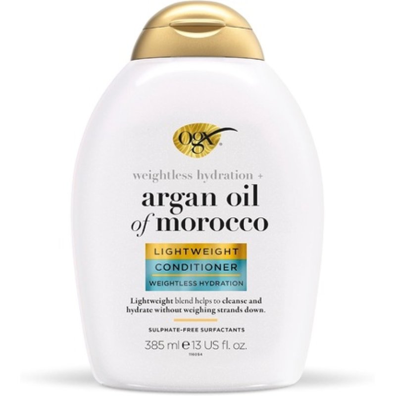 Ogx Weightless Hydration Argan Oil of Morocco Conditioner for Fine Hair 385ml
