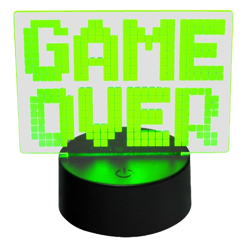 MECHARITE 3000815 lampe de table LED Noir, Vert