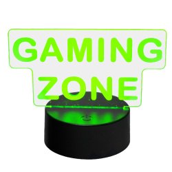 MECHARITE 3D LED Lampe - Gaming Zone