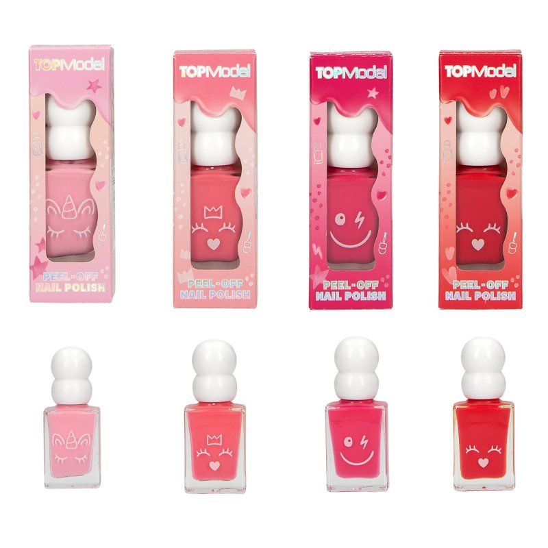 Topmodel - Nail Polish BEAUTY and ME - Coral, Light Pink, Pink, Red