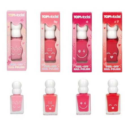 Topmodel - Nail Polish BEAUTY and ME - Coral, Light Pink, Pink, Red