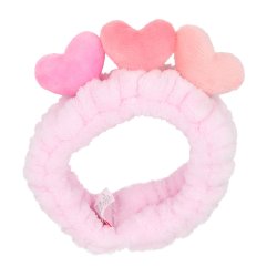 Topmodel - Head Band with Hearts BEAUTY and ME - Pink