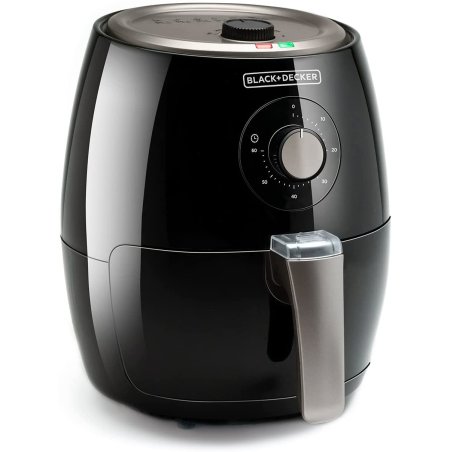 Black & Decker BXAF2500E friteuse Unique 2,5 L Autonome 1500 W Friteuse d’air chaud Noir
