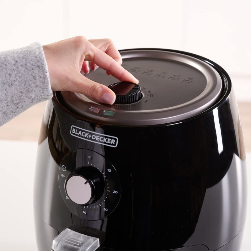 Black & Decker BXAF2500E fryer Single 2.5 L Stand-alone 1500 W Hot air fryer