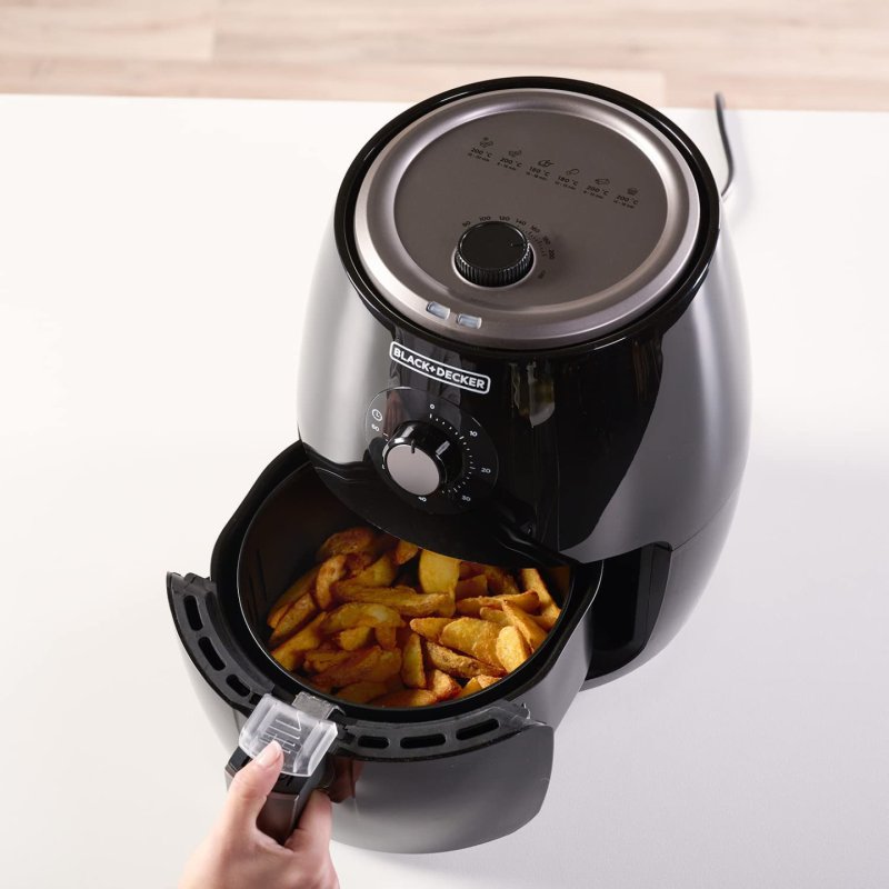 Black & Decker BXAF2500E fryer Single 2.5 L Stand-alone 1500 W Hot air fryer