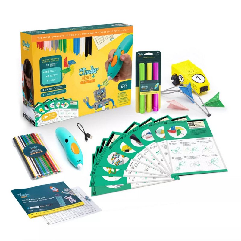 3Doodler Start Plus Costc komplektas rozszerzony stylo 3D 0,77 mm Turquoise