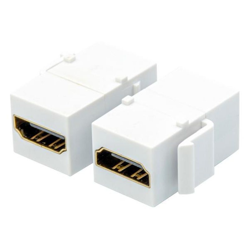 HDMI Keystone Jack B:W/O "HDMI Printing,GRS Bag packing