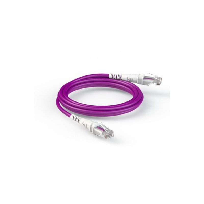 THEPATCHCORD Cat6A RJ45 Patch cable U/UTP violet - 2.7m