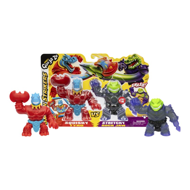 Goo Jit Zu - Smash Strikers Tyro vs Rock Jaw - (42804)