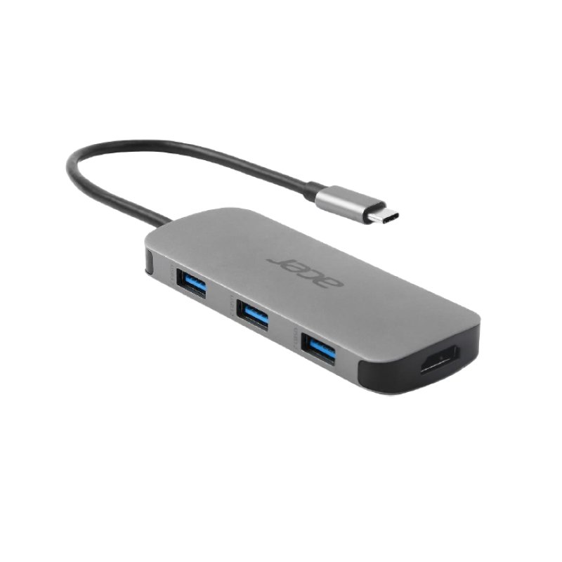 Adaptater Acer 7in1 Type C : 1 x typeC