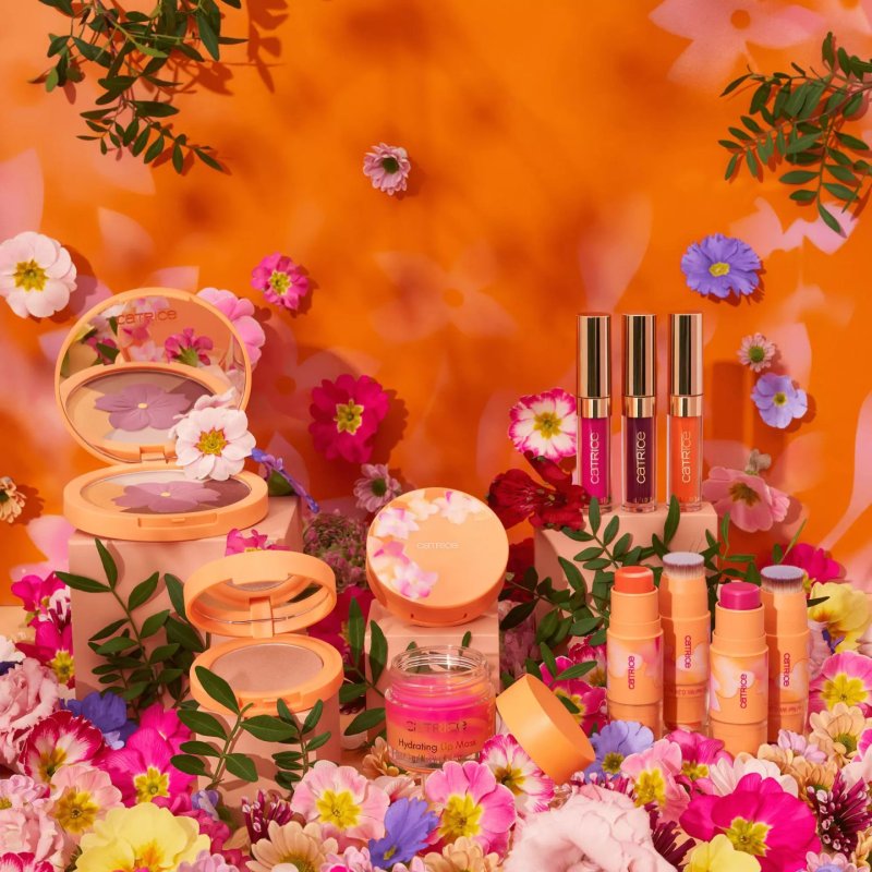 Catrice Seeking Flowers Cream-To-Powder Highlighter No C01 Pink Vegan Oil-Free No Perfume No Alcohol 5.5g