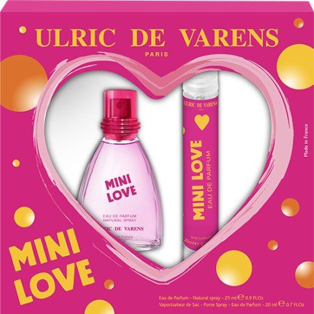 STOCKLWD5 - ULRIC DE VARENS - MINI LOVE EDP 25 ML SAC 20 ML