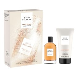 David Beckham Gift Box Amber Breeze Eau De Parfum 100ml and Shower Gel 150ml