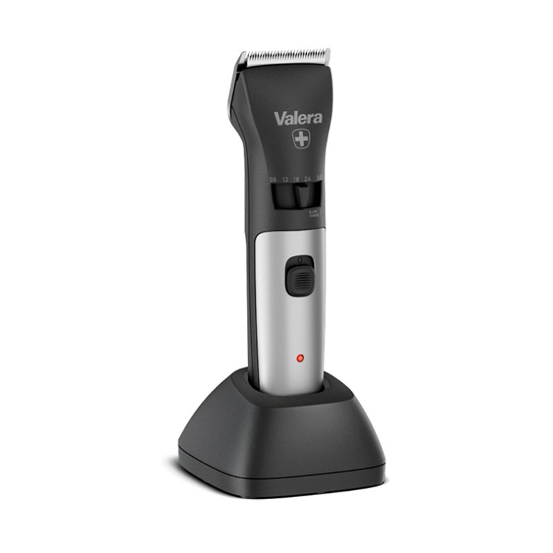 Valera Swiss Excellence Plus Hair Clipper with 46mm Durablade Blades 5 Cutting Lengths 6 Distance Combs Cordless