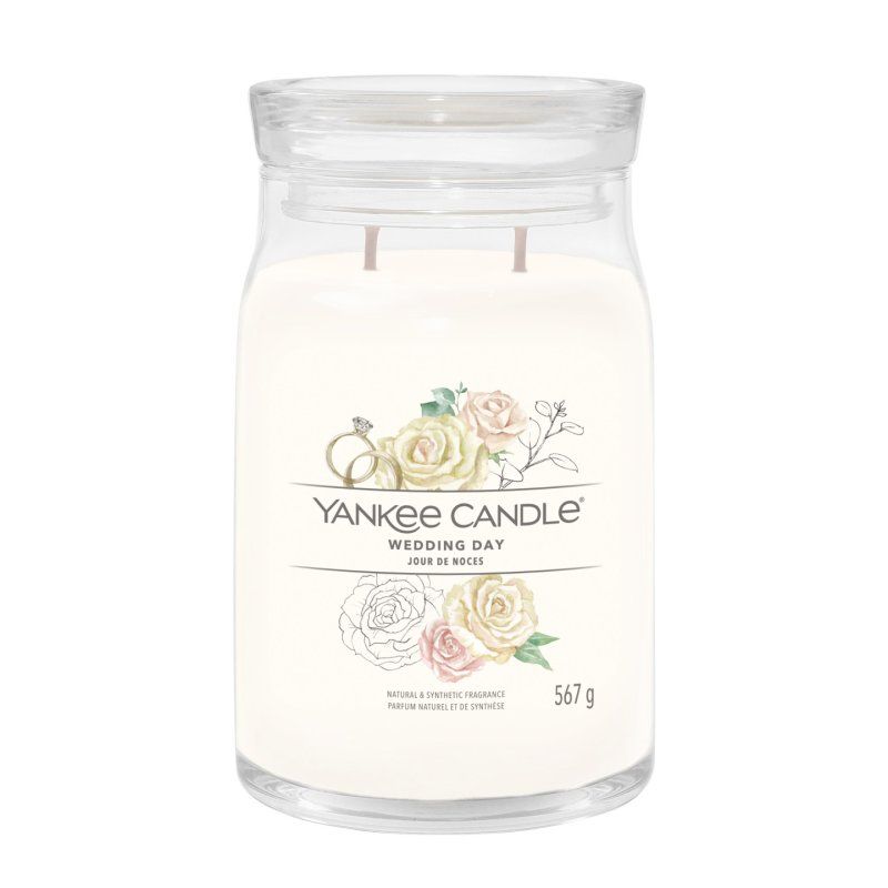 Yankee Candle Signature wax candle Cylinder Floral, Fruity White 1 pc(s)