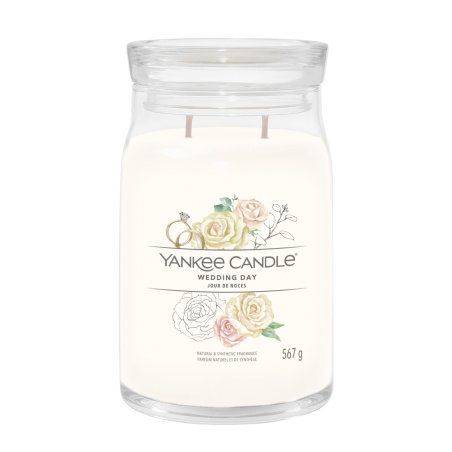 Yankee Candle Signature Scented Candle | Wedding Large Long Burn Candle