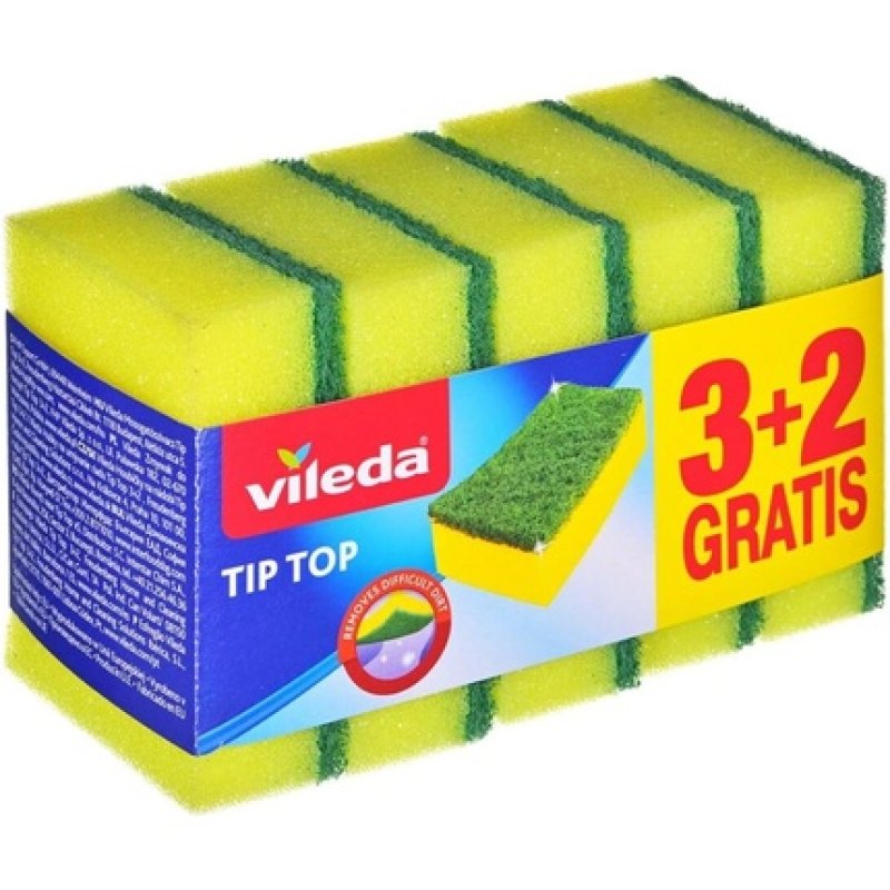Sponge Scourer Vileda Tip-Top 5 pcs.