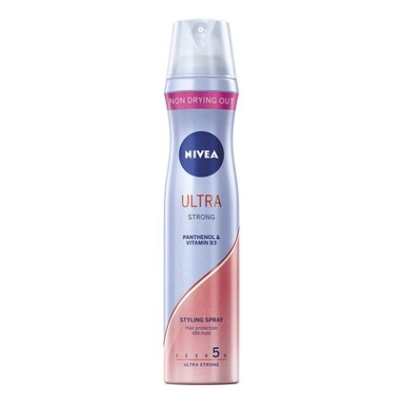 Nivea Ultra Strong Styling Hair Spray 250ml