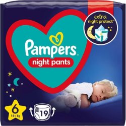 Pampers Night Pants Diapers Size 6 19 Pieces 15kg 
