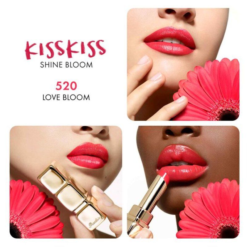 Guerlain KissKiss Shine Bloom 520 Love Bloom