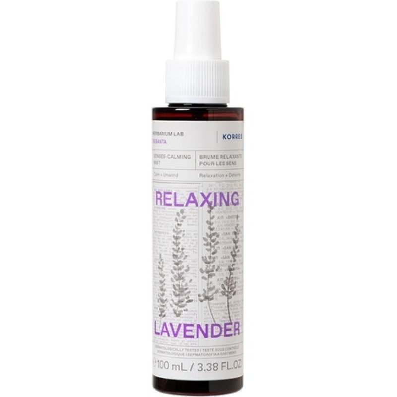 Korres Relaxing Lavender Senses Calming Mist Body Mist 100ml