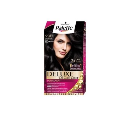 Palette Deleuxe 900 Deep Natural Black Permanent Hair Color