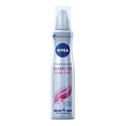 Nivea Styling Hair Mousse Diamond Gloss 150ml