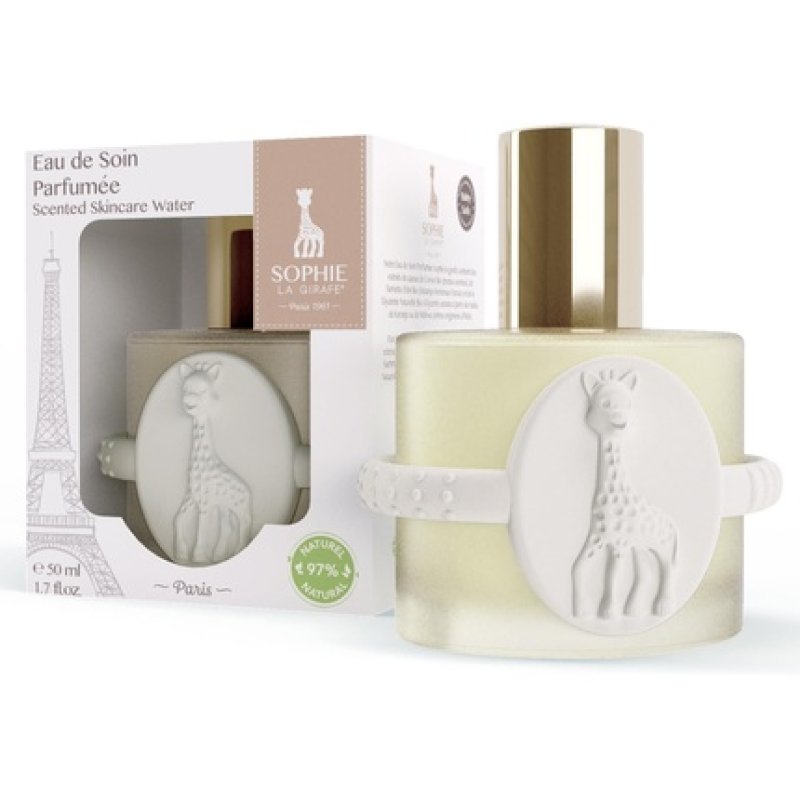 SOPHIE LA GIRAFE Classic Scented Skincare Water for Babies and Children Age 0 with Soothing Floral Fragrance 50ml