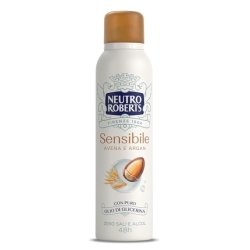 Neutro Roberts Deodorant Spray for Sensitive Skin with Soothing Oat and Argan, Aluminum-Free, Alcohol-Free, with Pure