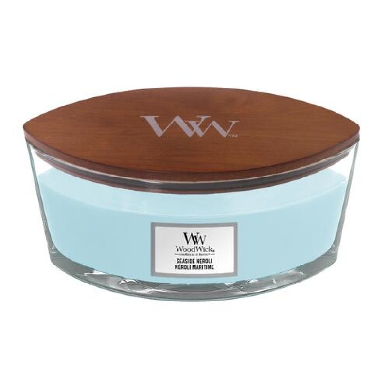 WoodWick Seaside Neroli wax candle Other Blue 1 pc(s)