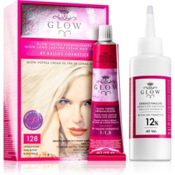 Kallos Glow Permanent Hair Color 128 Pearl Blond